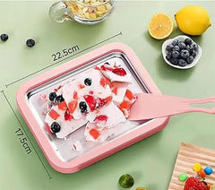 Ice Cream Roll Maker Tray - Easy Ice Cream Machine for Delicious Rolls