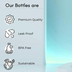Stainless Steel Vacuum Insulated Glass Water Bottle 350ml