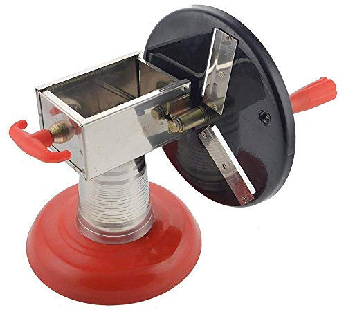 Easy Handheld Potato and Vegetable Wafer Maker with Iron Wheel Stand