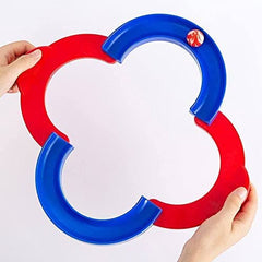 8-Shape Infinite Loop Creative Track Toy with Bouncing Balls
