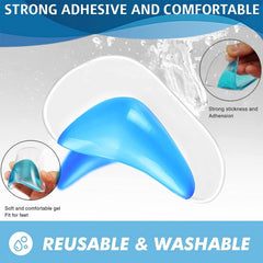 Gel Arch Support Insoles for Flat Feet & Plantar Fasciitis Relief