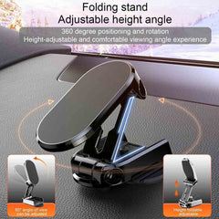 Magnetic 360° Rotating Car Phone Holder with Strong Suction