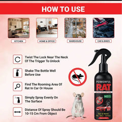 Effective Rat Repellent Spray for Home and Garden Protection