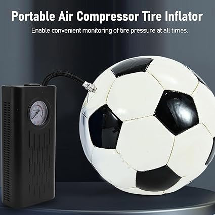 Portable Cordless Air Pump & Compressor for Tires and Inflatables