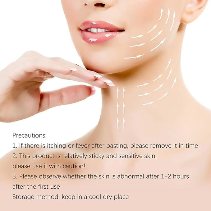 40-Piece Invisible Face Lift Tape for V-Shape and Firmness