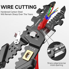 25-in-1 Multi-Function Wire Stripper and Cutter Tool