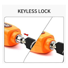 Heavy Duty Bike Brake Lock with Handlebar Locking System for All Bikes & Scooters