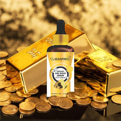 24K Gold Face Serum - Organic Radiant Glow for All Skin Types