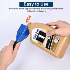 Universal Adjustable Fuel Transfer Funnel for Cars & Trucks