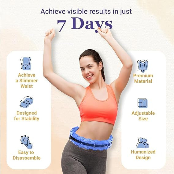 Colorful Hula Hoop Circle for Fun and Fitness