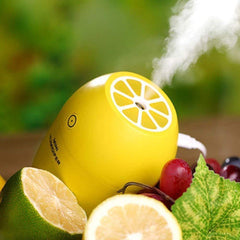 Lemon USB Mini Humidifier & Air Purifier with LED Light