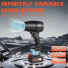 Portable Double Battery Air Blower Jet Car Dryer