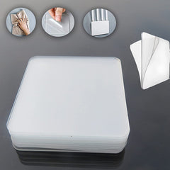 Heavy Duty Double Sided Square Stickers - 10 Pack