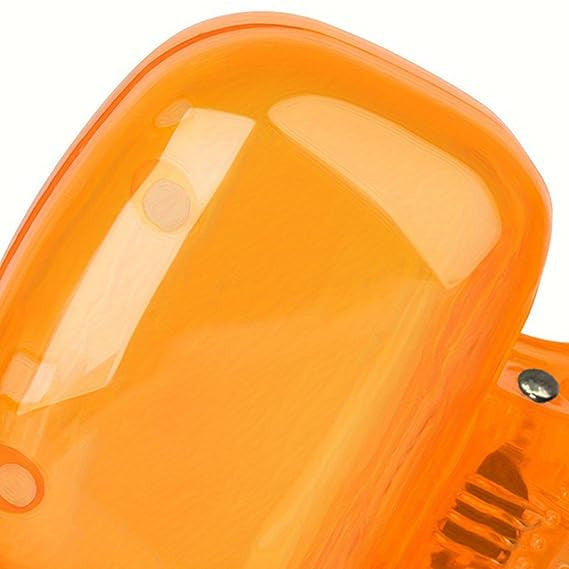 Travel Toothbrush Head Cover with Clip - Protective Plastic Cap