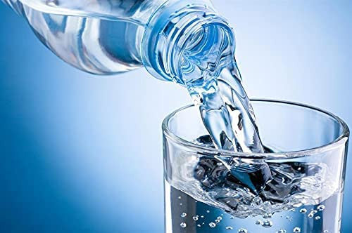 Crystal Clear TikTok Water Bottle Set for Fridge & On-the-Go
