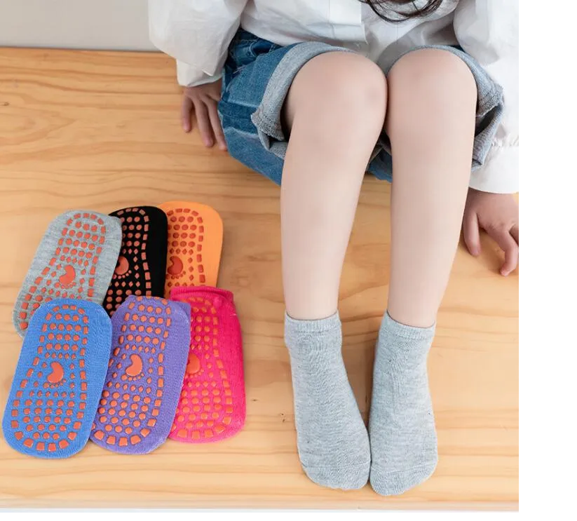 Anti Skid Cotton Floor Yoga Socks - 1 Pair
