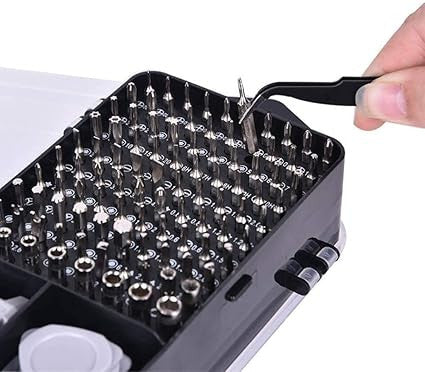 115-in-1 Precision Screwdriver Set with Bits and Tool Kit