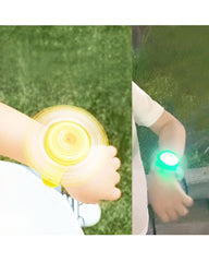 Spinning Slap Band with LED Lights and Spinner Effect