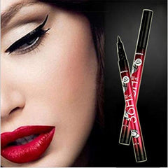 Mapperz Waterproof Black Eyeliner Pencil - 24H Smudge-Proof & Quick Dry - 1 Pc
