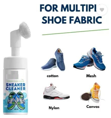 Ahkea 150ml Shoe Cleaner Kit for White & Suede Sneakers