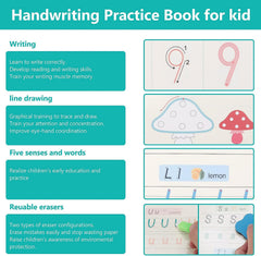 Magic Reusable Kids' Painting & Calligraphy Practice Book Set