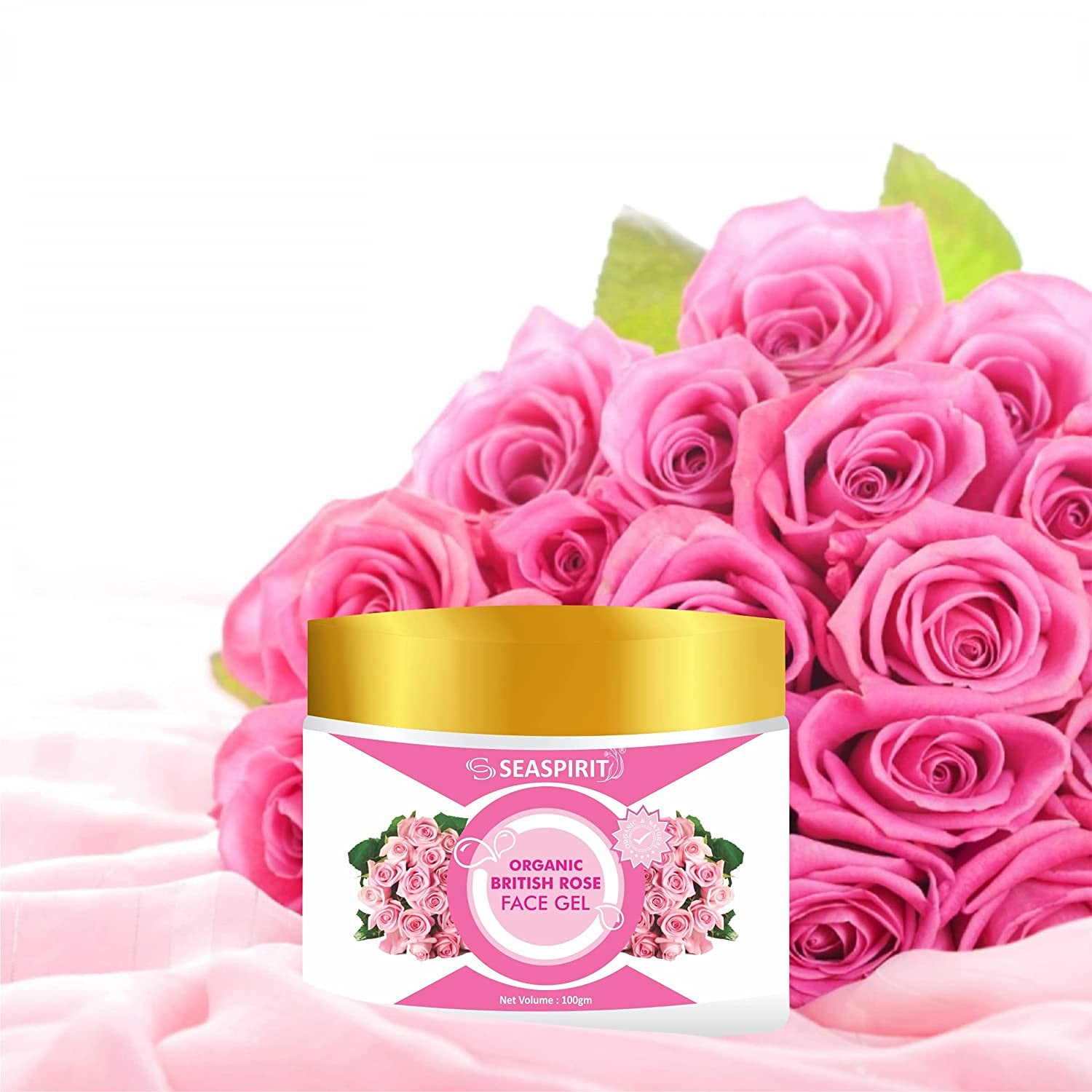British Rose Orange Face Gel for Bright, Radiant, and Clear Skin