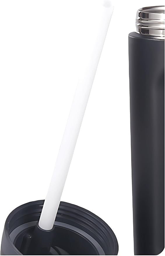 1000ML Stainless Steel Vacuum Insulated Tumbler with Straw