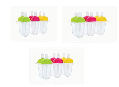 Colorful Ice Candy Mould Set for Homemade Popsicles and Frozen Treats