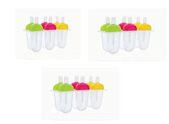 Colorful Ice Candy Mould Set for Homemade Popsicles and Frozen Treats