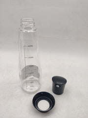 400ml Leak-Proof Oil Spray Bottle with Silicone Button for Kitchen