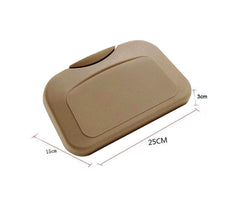 Foldable Car Travel Dining Tray with Storage and Tablet Holder
