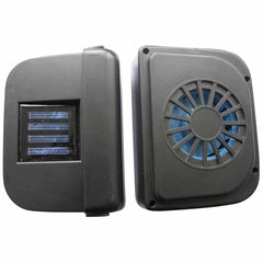 Solar Sun Power Car Ventilator - Auto Cool Fan for Windows and Radiator