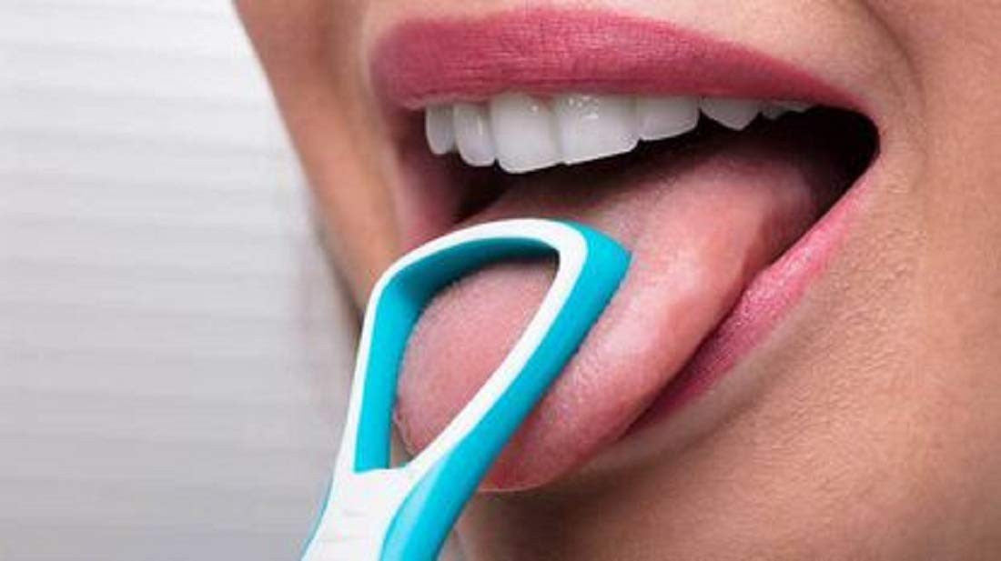 Gentle 2-Piece Tongue Cleaner for Fresh Breath & Oral Hygiene
