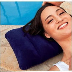 Intex Soft Comfort Inflatable Travel Pillow for Sleep & Relaxation