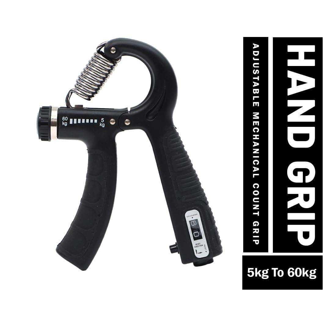 Adjustable Hand Grip Strengthener with Electronic Counter for Hand Exercise
