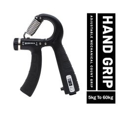Adjustable Hand Grip Strengthener with Electronic Counter for Hand Exercise