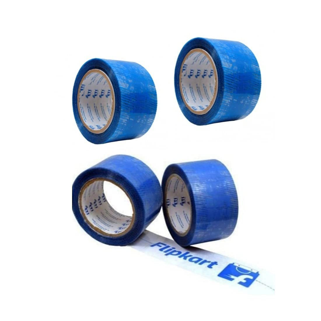 2" Blue Transparent Flipkart Tape 100m for Packaging & Promotions