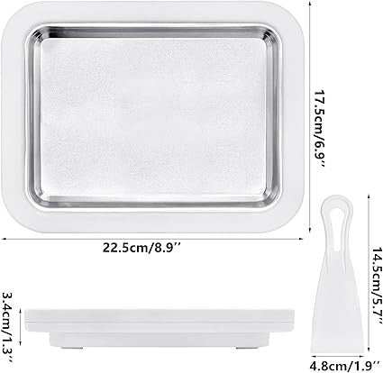 Ice Cream Roll Maker Tray - Easy Ice Cream Machine for Delicious Rolls