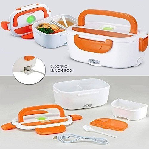 Portable Electric Lunch Box with Multi-Function Heating for Office & School