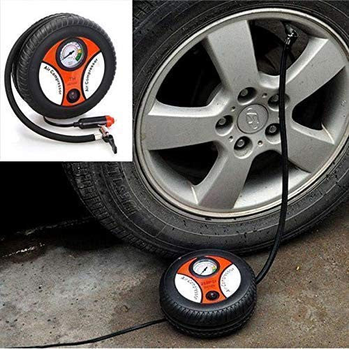 Portable 12V Electric Air Compressor Pump for Car, Bike & Inflatable Items