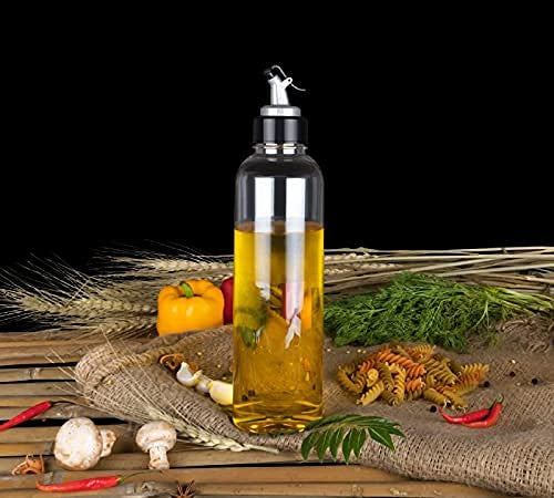 1000ml PVC Oil Dispenser Bottle with Oil Port
