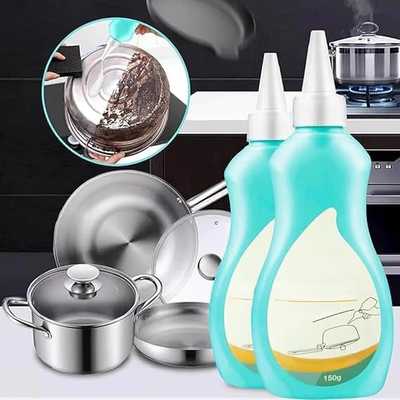 Magic Gel Kitchen Cleaner for Black Pots & Rust Removal
