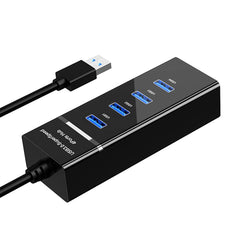4-Port USB Hub with 1.2m Cable, USB 3.0, Bluetooth Support