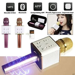 Q7 Microphone Wireless Karaoke Mic for Tablets, Smartphones & Bluetooth Speakers