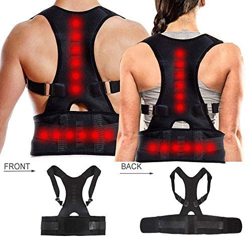 Unisex Magnetic Posture Corrector Belt for Back & Shoulder Pain Relief