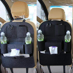 Luxury Car Seat Back Organizer with Multi-Pocket Storage for All Vehicles