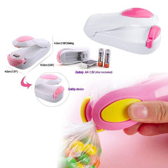 Mini Handheld Sealing Machine for Plastic Bags - Portable & Easy to Use