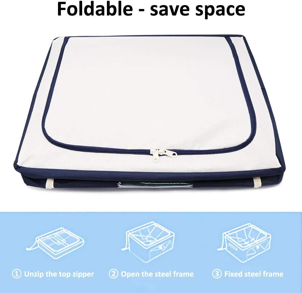 66L Oxford Fabric Storage Bag for Clothes and Household Items