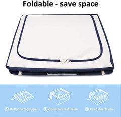 66L Oxford Fabric Storage Bag for Clothes and Household Items