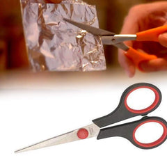 Set of 2 Multi-Purpose Stainless Steel Scissors for Home & Craft